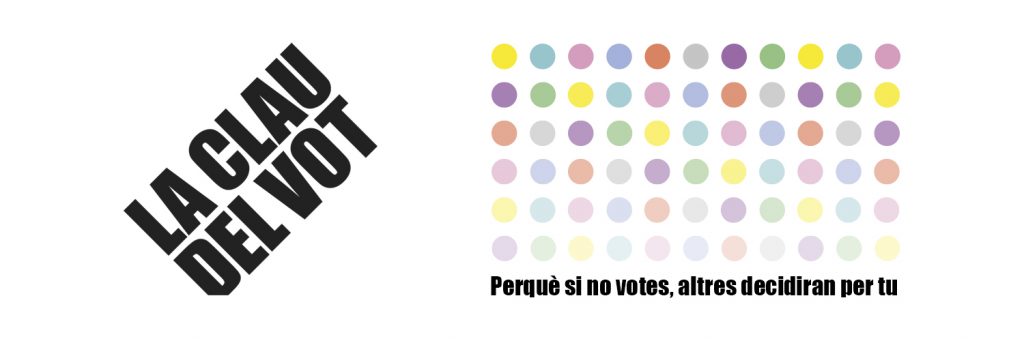 Imagen representativa de la campaña "La Clau del Vot"